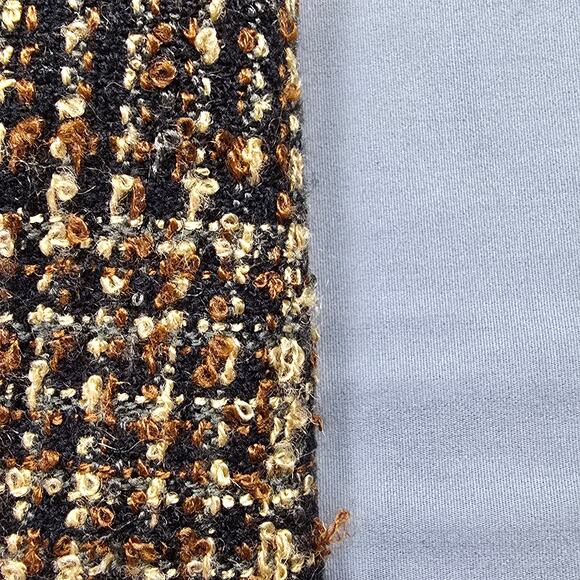 Sag Harbor Brown Jacket Preppy Plaid Long Sleeves Button Up Womens Size 24W Coat - Picture 7 of 11